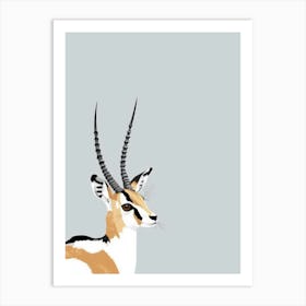 Gazelle Canvas Print Art Print