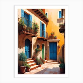 Italian Alleyway Art Print