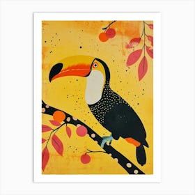 Yellow Toucan 3 Art Print