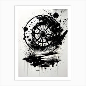 Asian Wheel Art Print