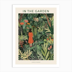 In The Garden Poster Alnwick Gardens 1 Art Print