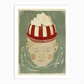 Child In The Water Art Print