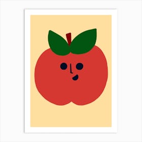 Red Apple Art Print