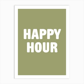 Happy Hour Art Print