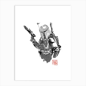 Bobba Fett Art Print