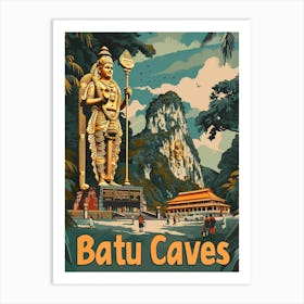 Batu Caves Art Print