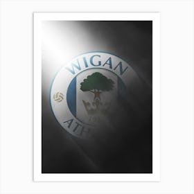 Wigan Athletic 4 Art Print