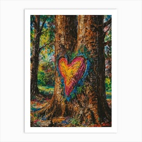 Heart Of The Forest 7 Art Print