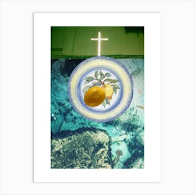 Lemons On The Cross Art Print