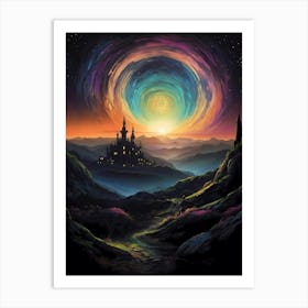 Castle In The Sky 2 Art Print