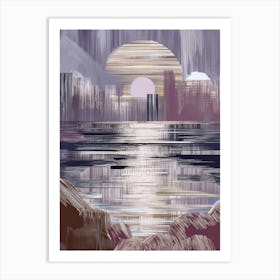 Abstract Cityscape 10 Art Print