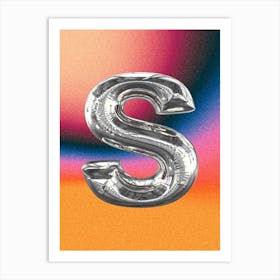 Chrome S Poster Art Print