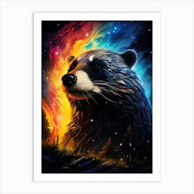 Raccoon 1 Art Print