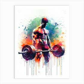 Olympic Athlete Art Print