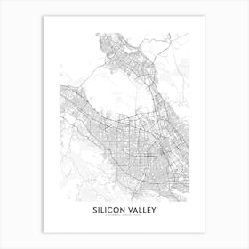 Silicon Valley Art Print