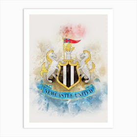 Newcastle United 2 Art Print