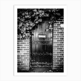 Garden Door In London // Travel Photography Art Print