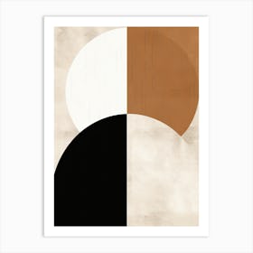 Mid Century Medley; Shape Symphony Art Print