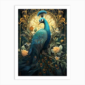 Peacock 1 Art Print