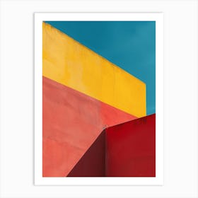 Colorful Wall 2 Art Print