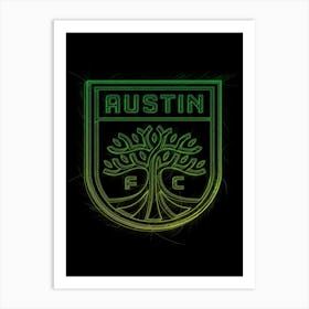 Austin Fc 1 Art Print