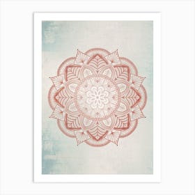 Mandala Vintage, Aga Szafranska Art Print