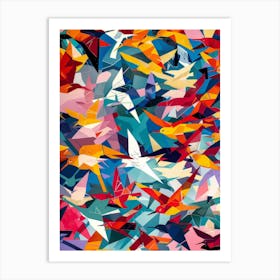 Birds In Flight 1 Art Print