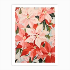 Poinsetta Painting 3 Art Print