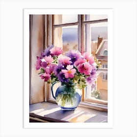 Flowers In A Vase Art Print