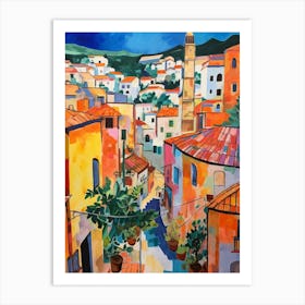 Altamura Italy 3 Fauvist Painting Art Print