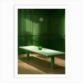 Green Room Art Print