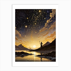 Starry Night 183 Art Print