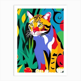 Tiger In The Jungle 5 Art Print