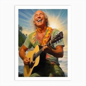 Jimmy Buffett (2) Art Print