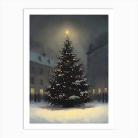 Christmas Tree 37 Art Print