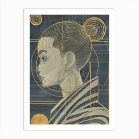 Asian Woman 55 Art Print