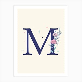 Letter M Art Print