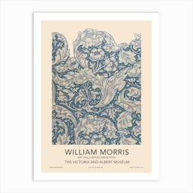 Bachelors Button Exhibition Poster, William Morris Art Print