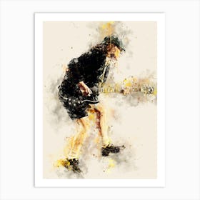 angus young acdc 1 Art Print