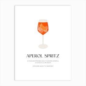 Aperol Spritz Art Print