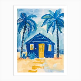 Beach House 9 Art Print