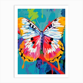 Pop Art Cabbage White Butterfly    1 Art Print