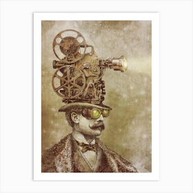 The Projectionist Art Print