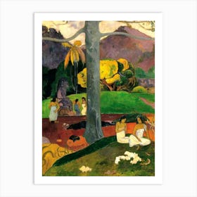 Paul Gauguin The Olden Times, 1892 in HD Remastered Immaculate Vibrant Art Print