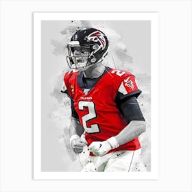 Matt Ryan Atlanta Falcons Art Print