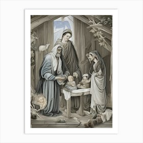 Nativity 11 Art Print