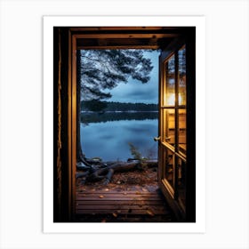 Door To The Lake Art Print