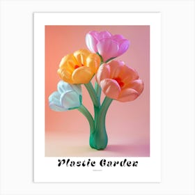 Dreamy Inflatable Flowers Poster Portulaca 2 Art Print