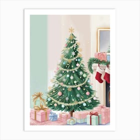 Christmas Tree 4 Art Print