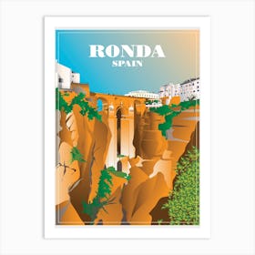 Ronda Andalusia Spain Art Pritn Art Print